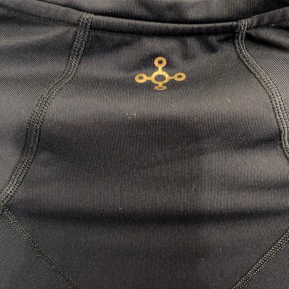 TOMMIE COPPER Women Shirt Sz L Black Recovery Short Sleeve Pullover Active 41-1 - Picture 4 of 7